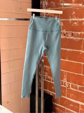 Beyond Yoga High-Rise Teal-Blue Leggings